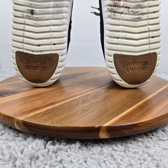 Johnston & Murphy McFarland Moc Toe Black Casual Lace Up Daily Sneaker Mens 13 M - Picture 11 of 13